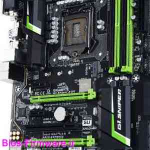 دانلود فایل آپدیت بایوس ، فریمور مادربرد گیگابایت Gigabyte G1.Sniper Z170 rev.1.0 Bios firmware